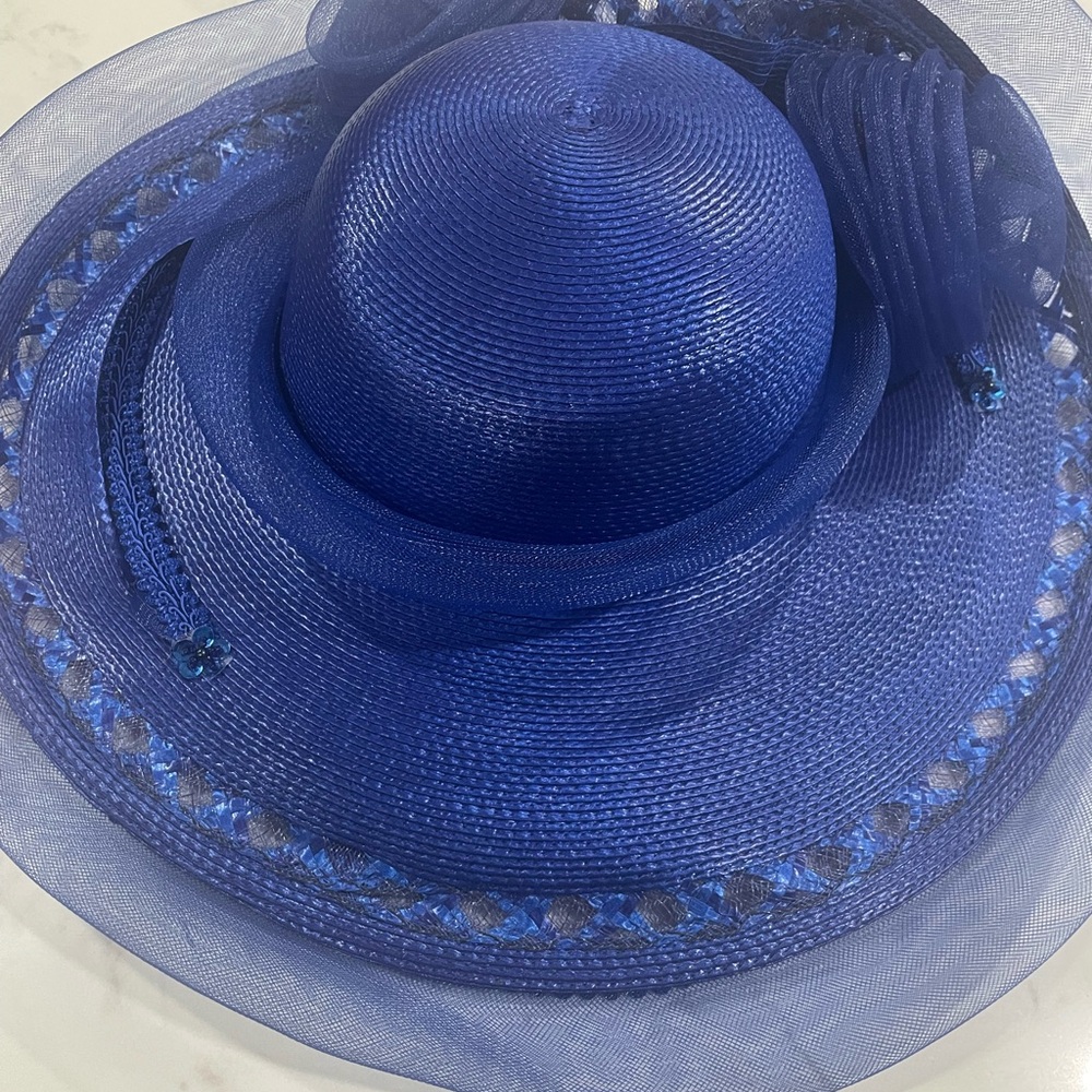 Elegant Blue Women's Hat
